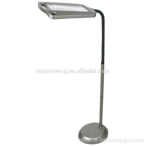 New Design LED Full Page Floor Magnifying Lamp